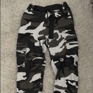 Camo Jogger Pants